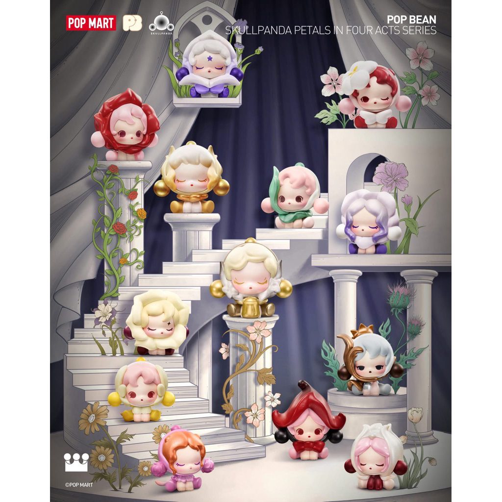 พร้อมส่งใน 🇹🇭 ทันที ป๊อบบีน Skullpanda Petal in Four Acts แบบระบุตัว