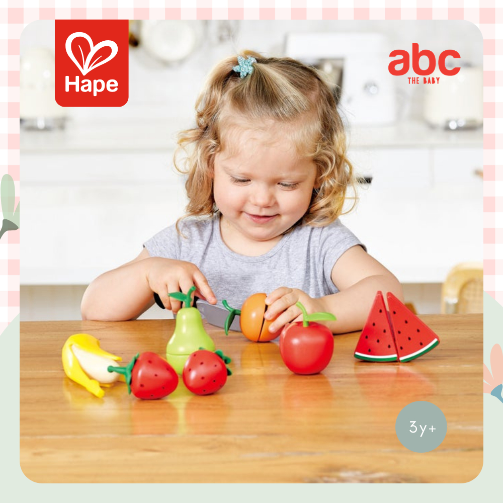 Hape ชุดหั่นผลไม้ Healthy Fruit Playset ของเล่นเสริมพัฒนาการ 3 ปี ขึ้นไป รูปที่ 5