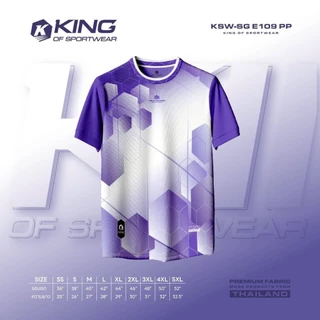 สื้อออกกำลังกาย เสื้อกีฬา เสื้อสำหรับวิ่ง เสื้อกีฬาสี ผ้าดี E109