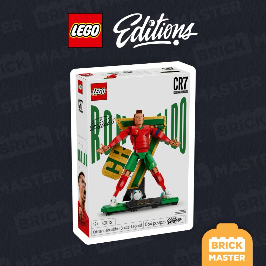 LEGO Editions 43016 : Cristiano Ronaldo – Football Legend (เลโก้แท้ โรนัลโด้)