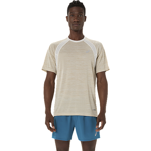 ASICS :  2011D453.100 ROAD SS TOP MEN เสื้อคอกลมผู้ชาย