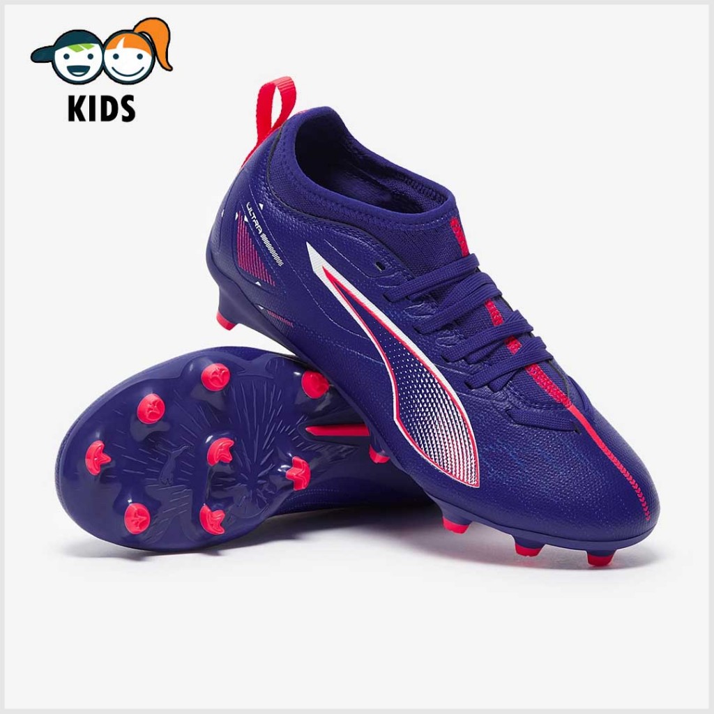 รองเท้าฟุตบอลเด็ก Puma Kids Ultra 5 Match FG/AG (สตั๊ดเด็ก)