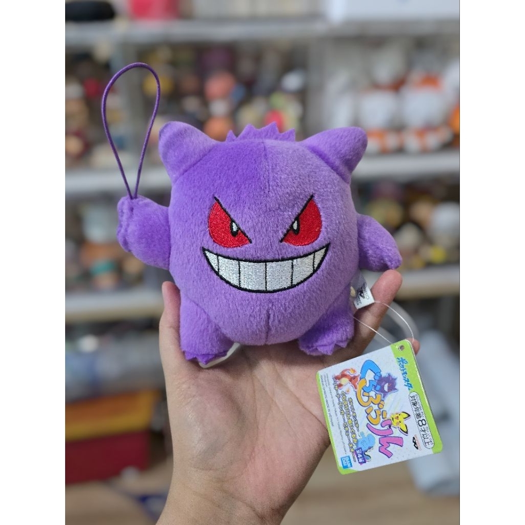 ตุ๊กตาโปเกม่อนเกงการ์ Gangar เรื่องpokemon งานแท้ญี่ปุ่น