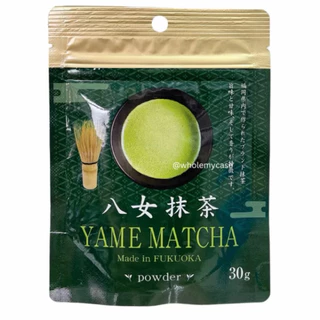 พร้อมส่ง ราคาถูกที่สุดYame Matcha Fukuoka ชาเขียว มัทฉะ 🍵(30g),300กรัม
