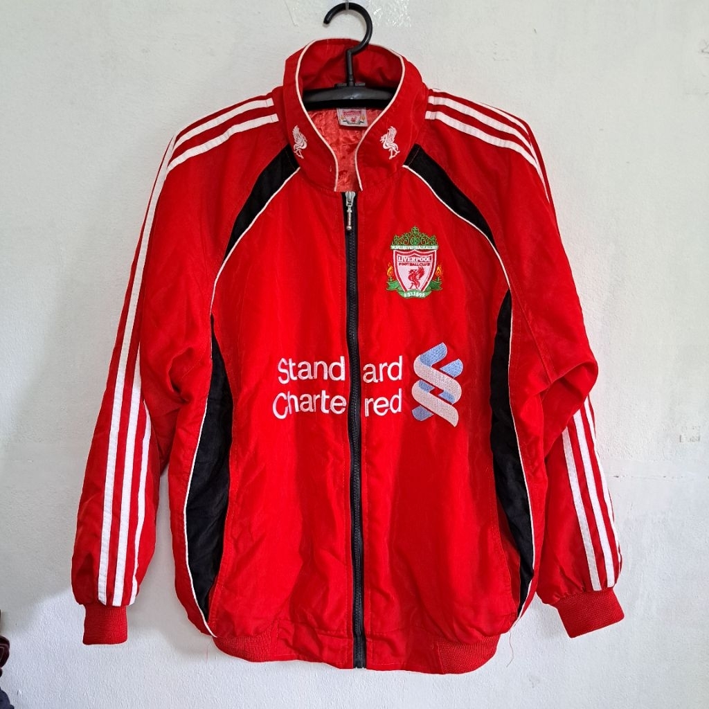 เสื้อแจ็คเก็ต ลิเวอร์พูล vintage งานไทย Liverpool Jacket size M 25"/26.5"