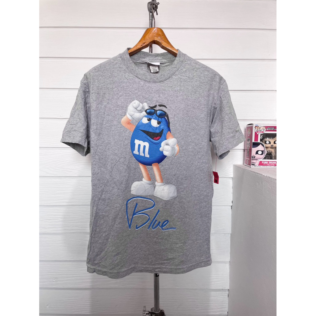 เสื้อยืดมือสอง VINTAGE 2011 M&M’S BLUE Size M มือ2