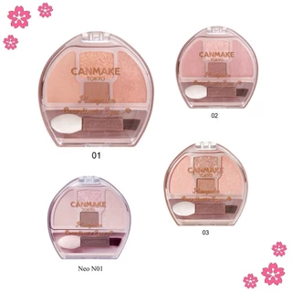 (ราคาพิเศษ) Canmake Plumpuku Eyeshadow ดอลลี่อาย 4สี