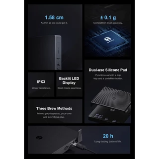Timemore Black Mirror mini (ประกันศูนย์ 1 ปี) เครื่องชั่งกาแฟ เครื่องชั่งเมล็ดกาแฟ ตาชั่งผงมัทฉะ