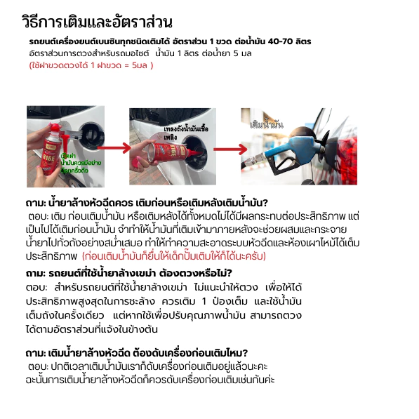 น้ำยาล้างหัวฉีดเบนซิน Libitu 816E thumbnail 9