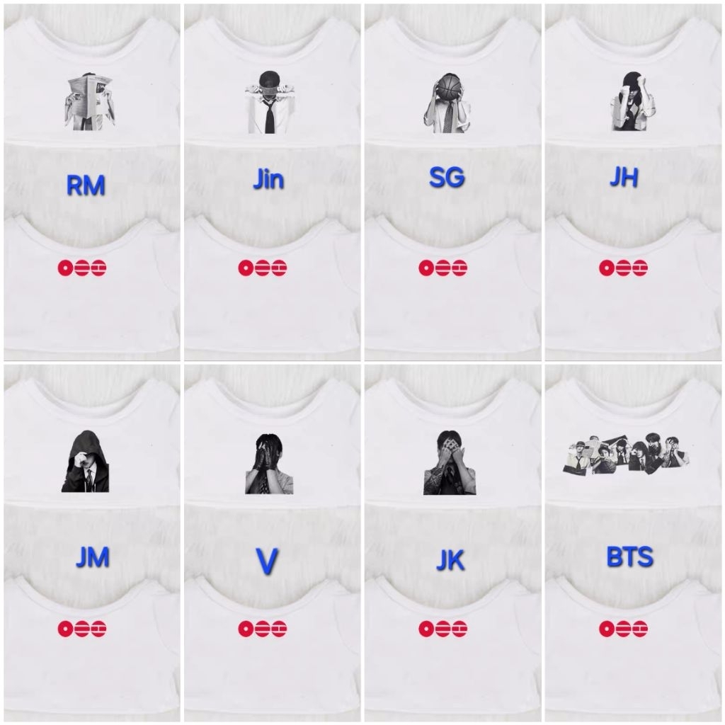 พรี เสื้อตุ๊กตาบังทัน อ่านรายละเอียดก่อนสั่งซื้อค่ะ