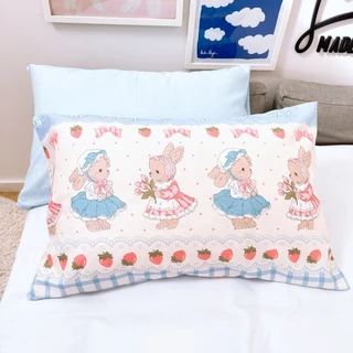 ปลอกหมอนลายใหม่ ❤️[[สินค้าพร้อมส่งจากไทย]] ขนาดมาตรฐาน 20x30นิ้ว ผ้านุ่ม ระบายอาการได้ดี ไม่อับชื้น