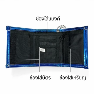 กระเป๋าสตางค์ 3 พับ สายโซ่ กระเป๋าสตางค์เด็กผู้ชาย ลายสุดฮิต