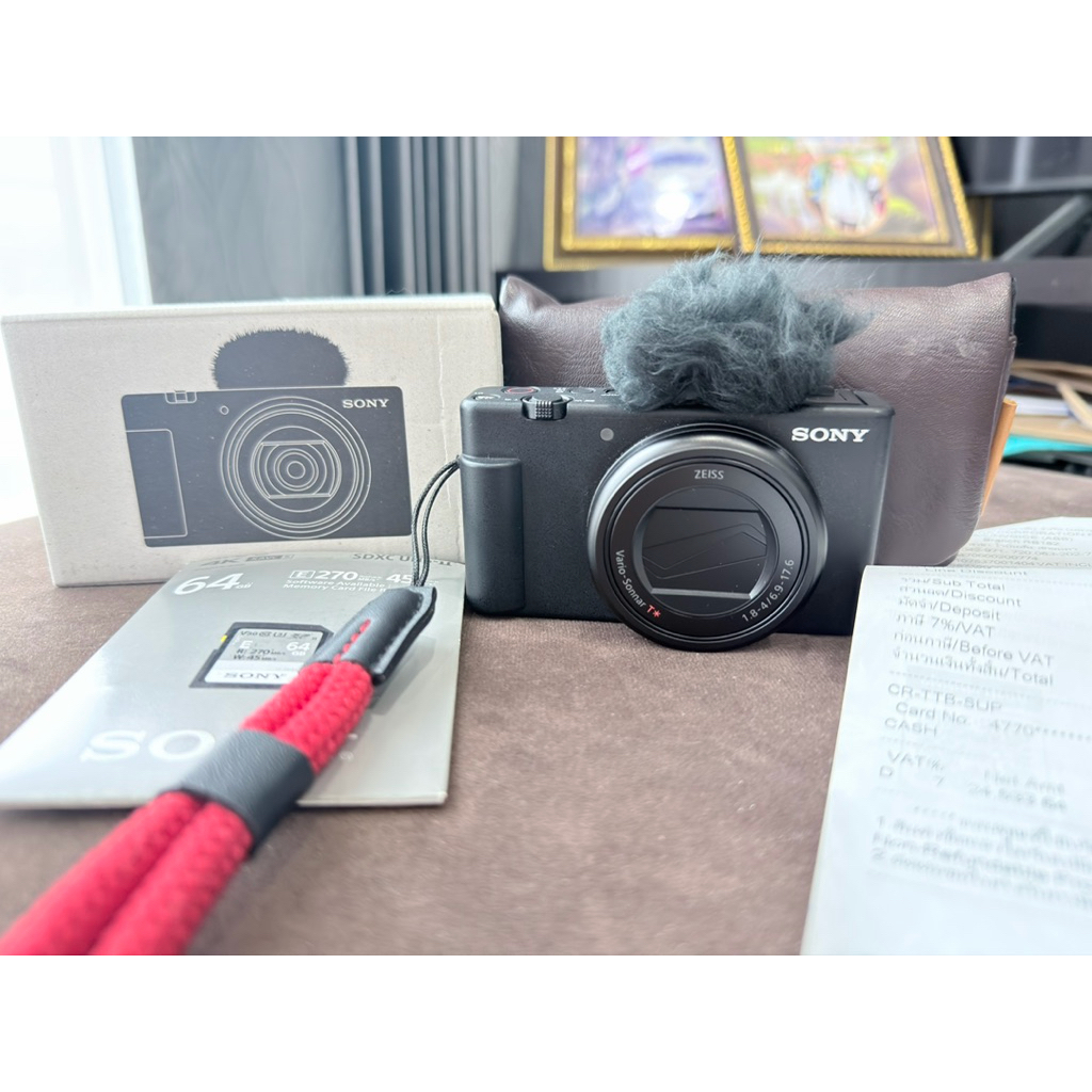 กล้อง sony zv1 m2 (สภาพดีมาก) ใช้งานน้อย