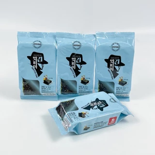 สาหร่ายเกาหลี 3 ห่อ 6 ห่อ 9 ห่อ KOREA SEAWEED ของแท้จากเกาหลี 100% 김 สาหร่ายทะเลปรุงรส