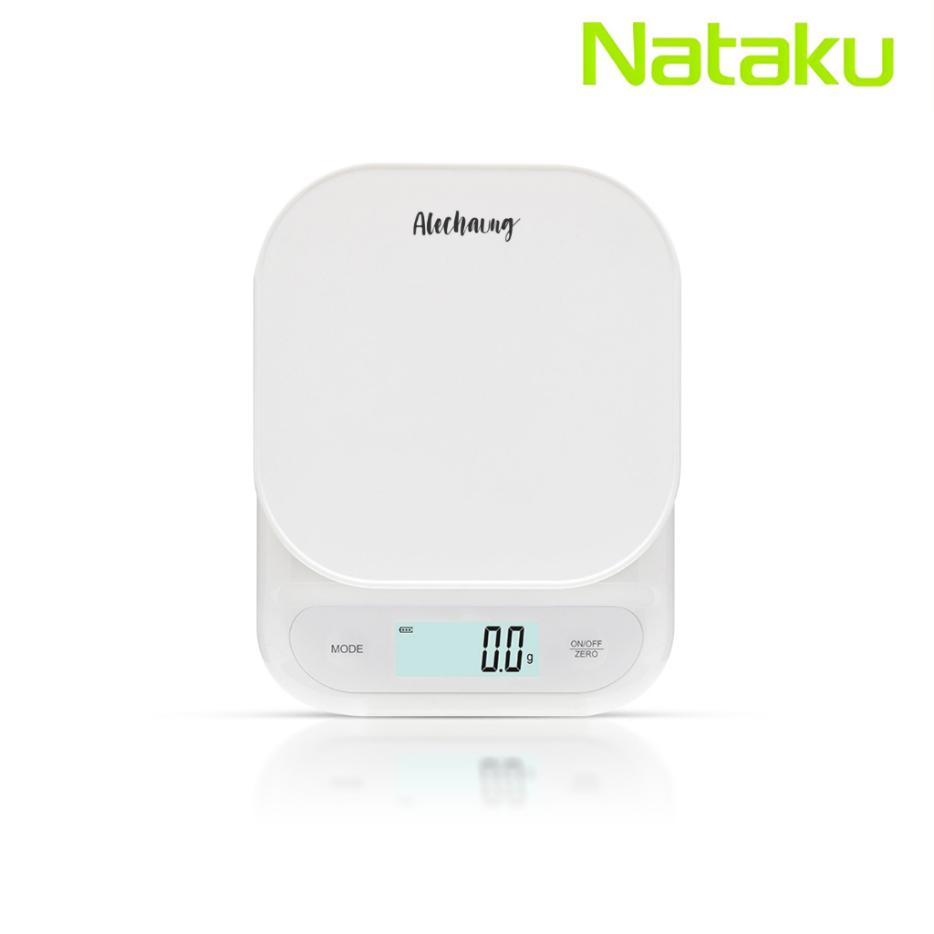 Nataku เครื่องชั่งกาแฟ เครื่องชั่งดิจิตอล Coffee Scale  g/oz/ml/lb หน้าจอ LCD ชั่งสูงสุด 7กิโล ดีไซน์สวย