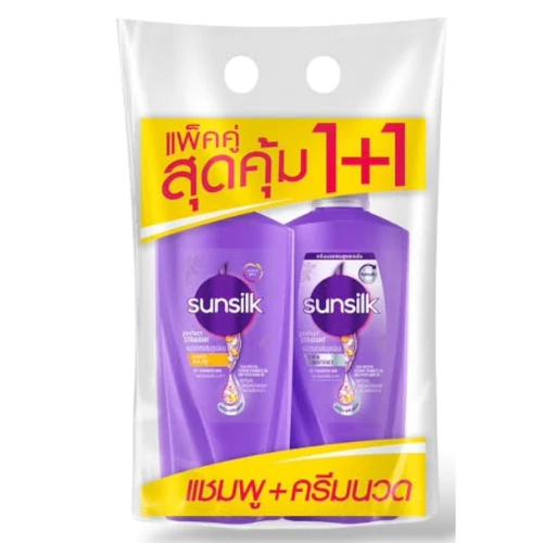 Sunsilk [2ขวด] ซันซิล แชมพู+ครีมนวด 350มล.x2 แพ็คเกจใหม่!!! thumbnail 5