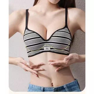 UM ทรงแบบดัน, บราไร้โครงไม่มีแหวน เหล็ก, บราลายตัวอักษร,ป้องกันการหย่อน คล้อย, เหมาะสำหรับคอลเลกชันของหน้าอกด้านข้าง