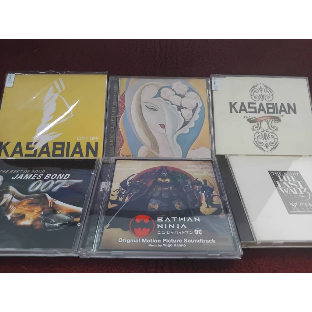 CD  Woman Rhye / Kasabian / James Bond / Billy Joel / Pat Metheny / Bob Dylan / Face 2 Face สภาพตามรูปปก ZA278(101-150)