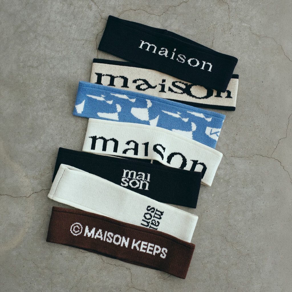 maison KEEPS | Original Logo Headband | ผ้าคาดหัว