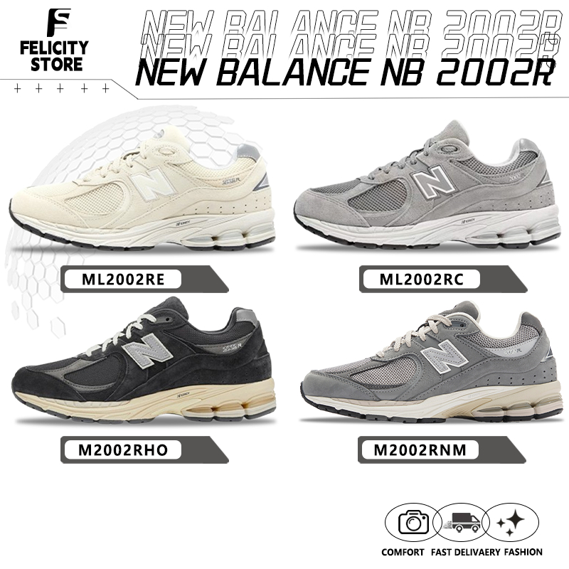 ของแท้ 100%▶ New Balance NB 2002R รองเท้ากีฬา M2002RHO/ML2002RC/ML2002RE 🍫