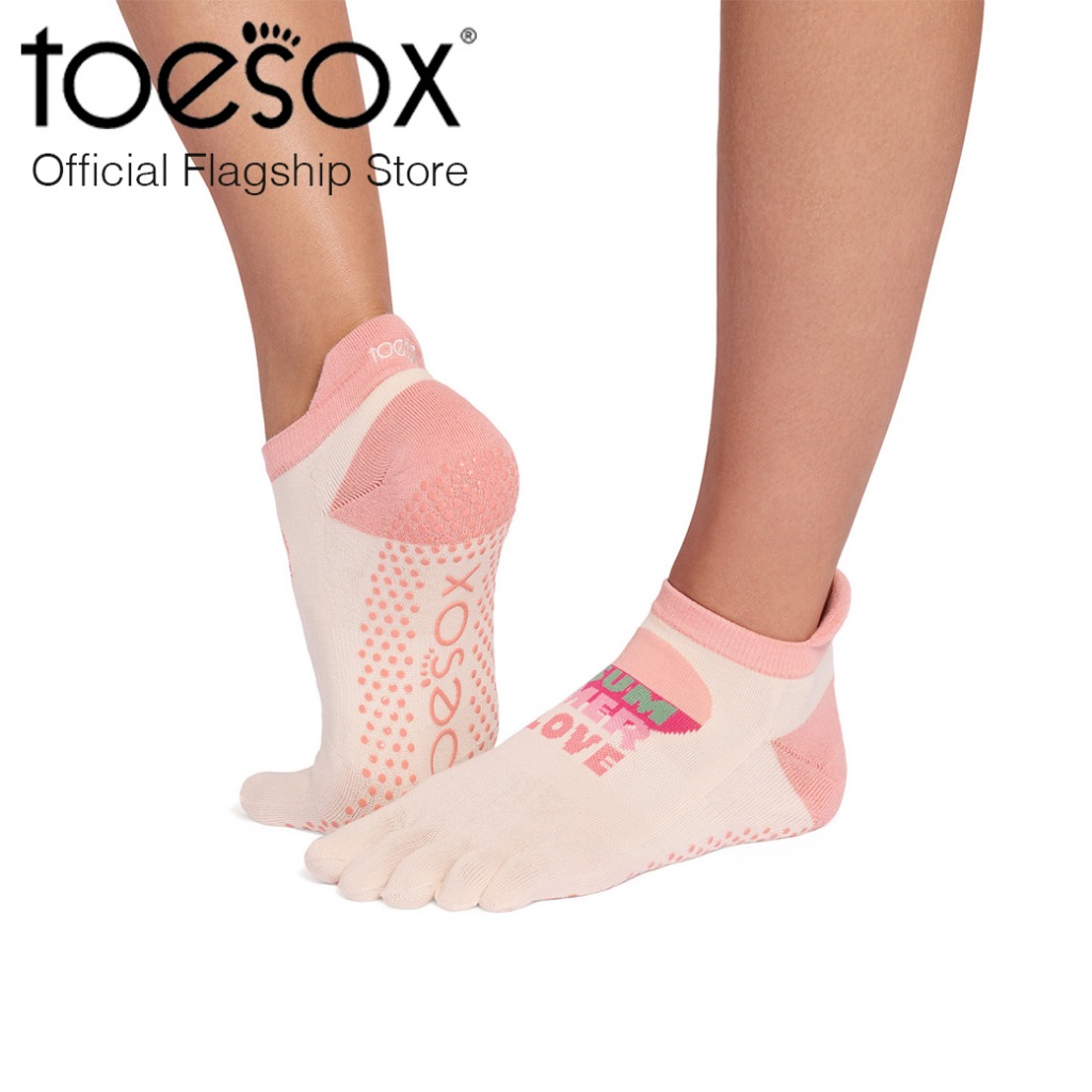 (Spring D3 2026) ToeSox โทซอคส์ ถุงเท้ากันลื่นแยกนิ้ว ปิดนิ้วเท้า รุ่น Low Rise