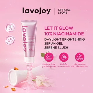 Let It Glow 10%Niacinamide Daylight Brightening Serum Gel เซรั่มเนื้อเจลซึมไว ปรับผิวกระจ่างใสขึ้น
