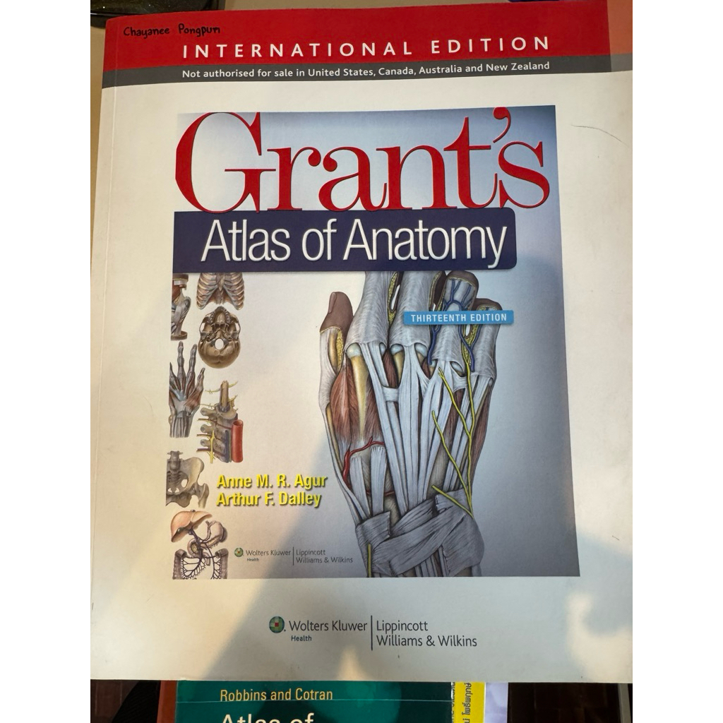 Grant's Atlas of Anatomy ส่งต่อ