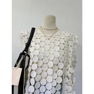 M2120 เสื้อฉลุลาย Dot 3D ตัวละ 330.- สวยสับฉบับสาว Pinterest