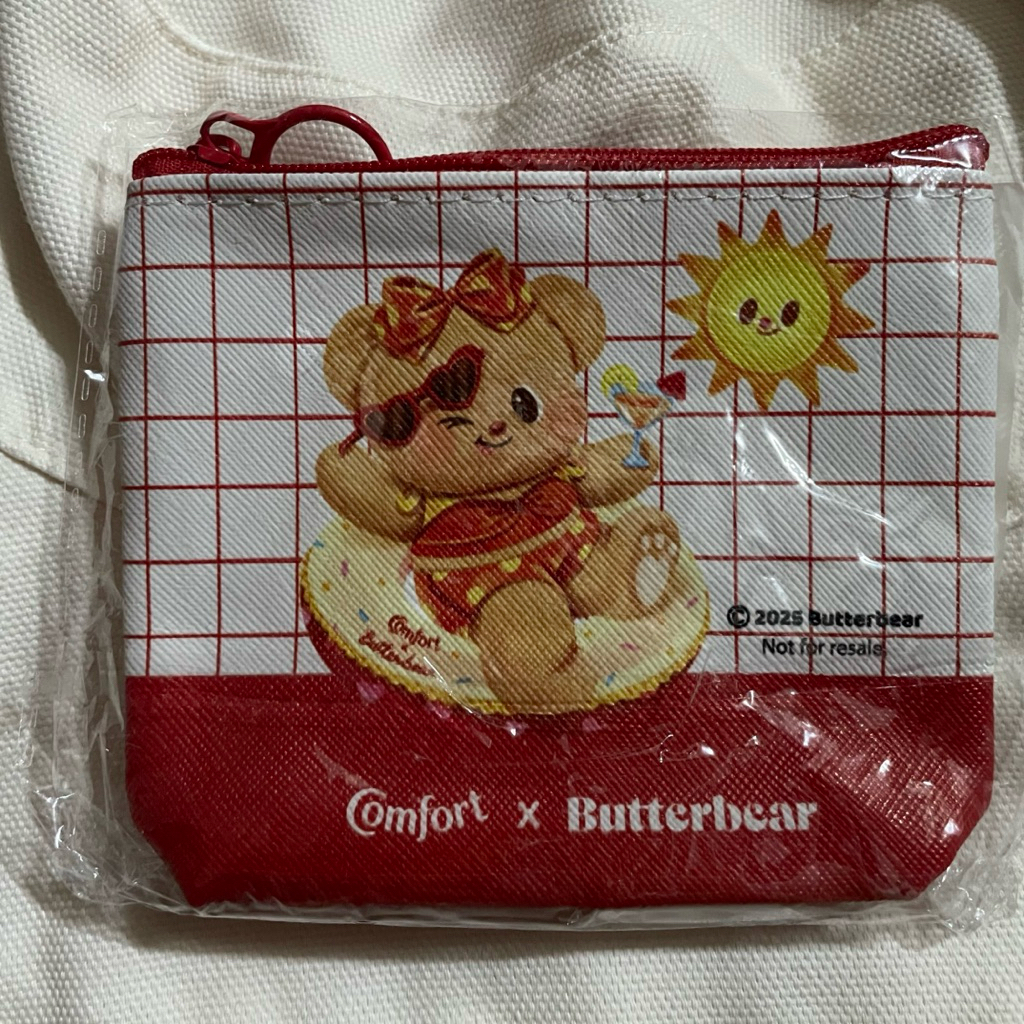 กระเป๋าใส่เหรียญน้องเนย Comfort x Butterbear