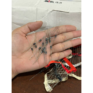 Diode ไดโอด 1N4007 1A/1200V แบบรูทะลุ DO-41 จำนวน 10ชิ้น