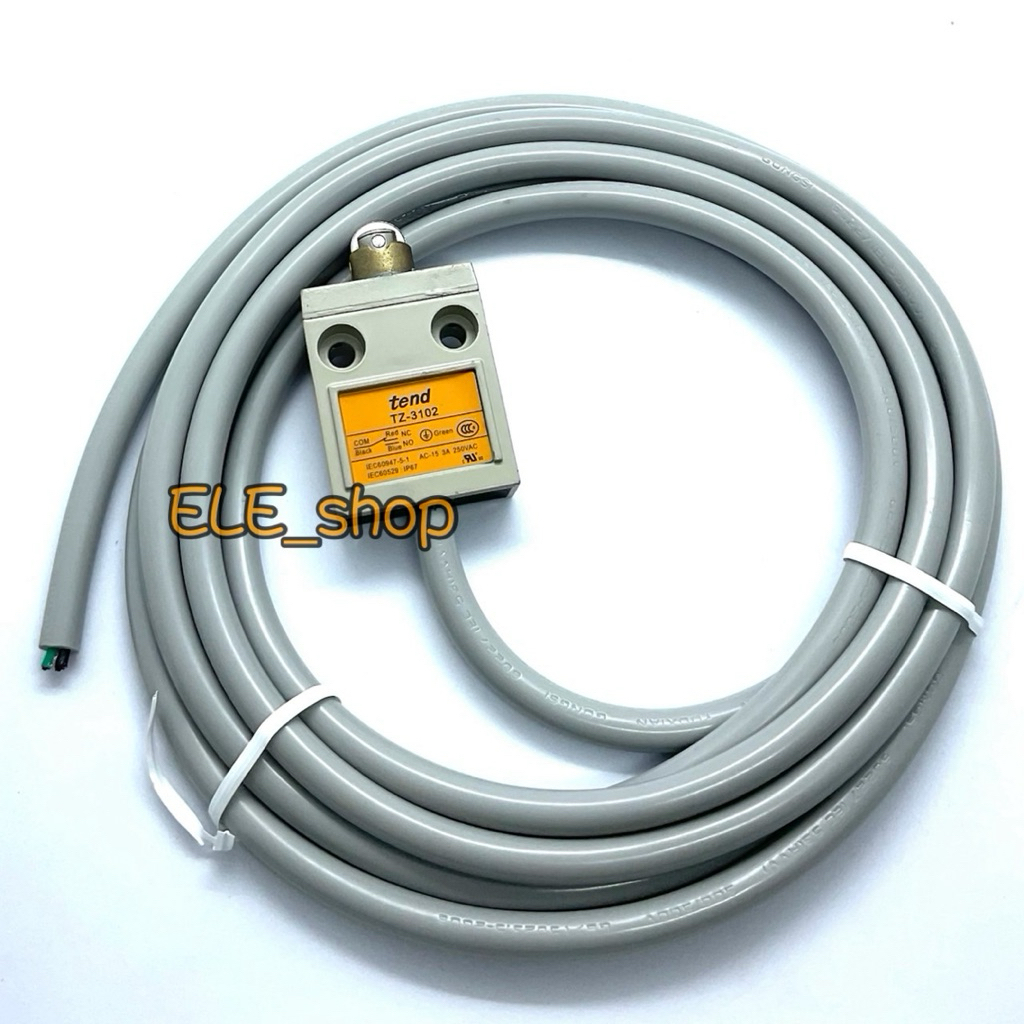 TZ-3102 Tend Limit Switch สายยาว 2M 1NO 1NC 3A 250VAC ลิมิต สวิตช์ มี4สาย พร้อมส่ง