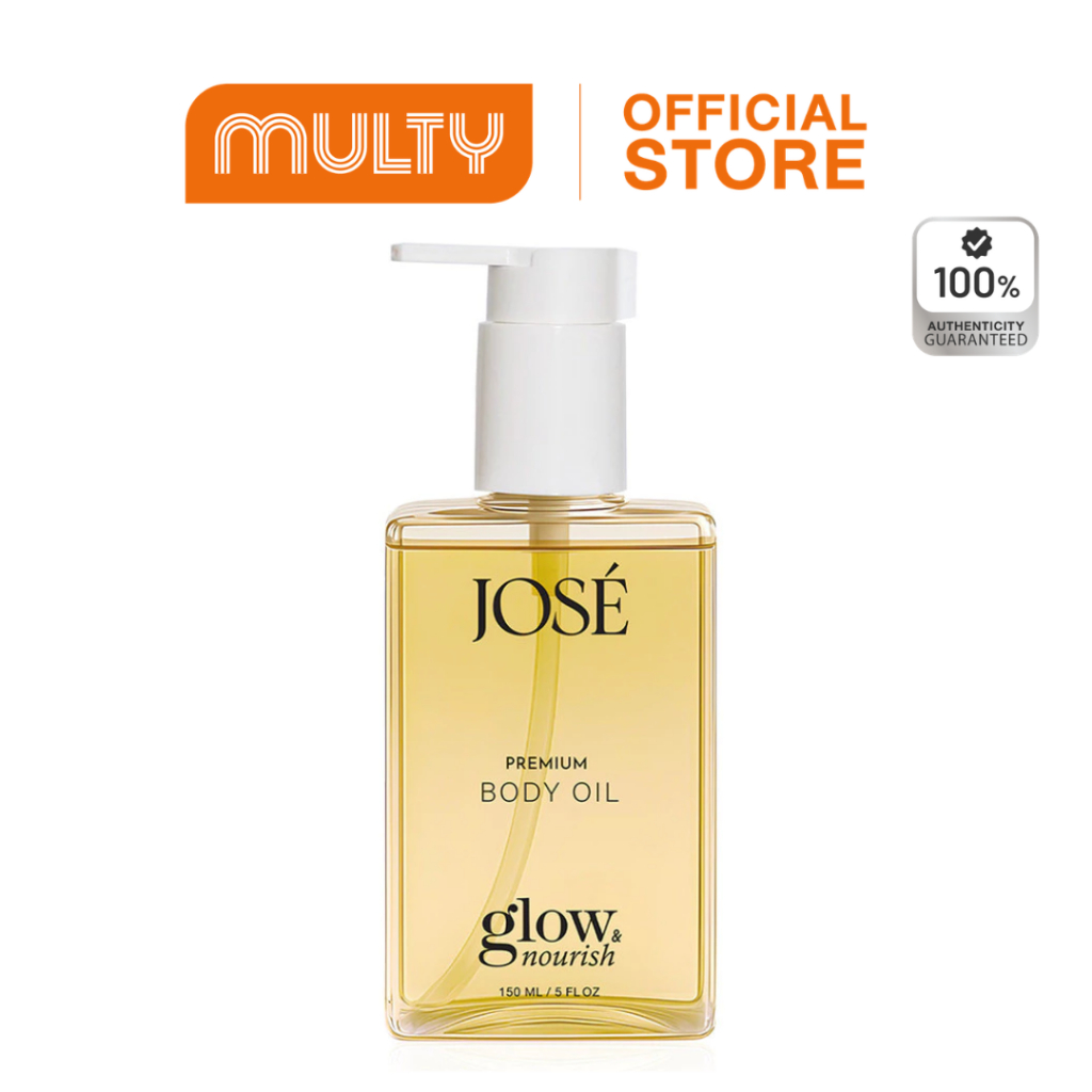 Jose Premium Body Oil 150 ml.โจเซ่ พรีเมียม บอดี้ ออยล์ ขนาด 150 ml. 1 ขวด (เพิ่มกลิ่นใหม่)