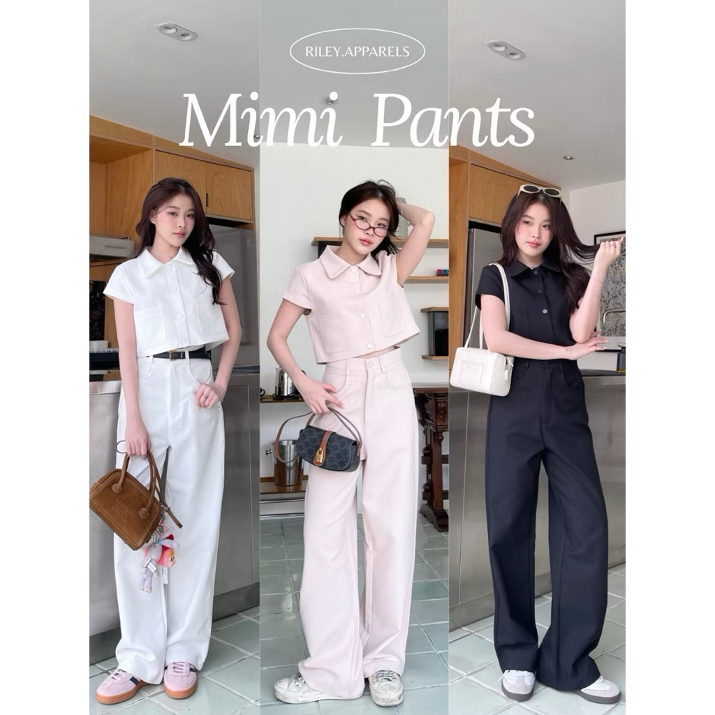 Riley.apparels - Mimi Pants (ได้เฉพาะกางเกง) 9106 ขนาด L