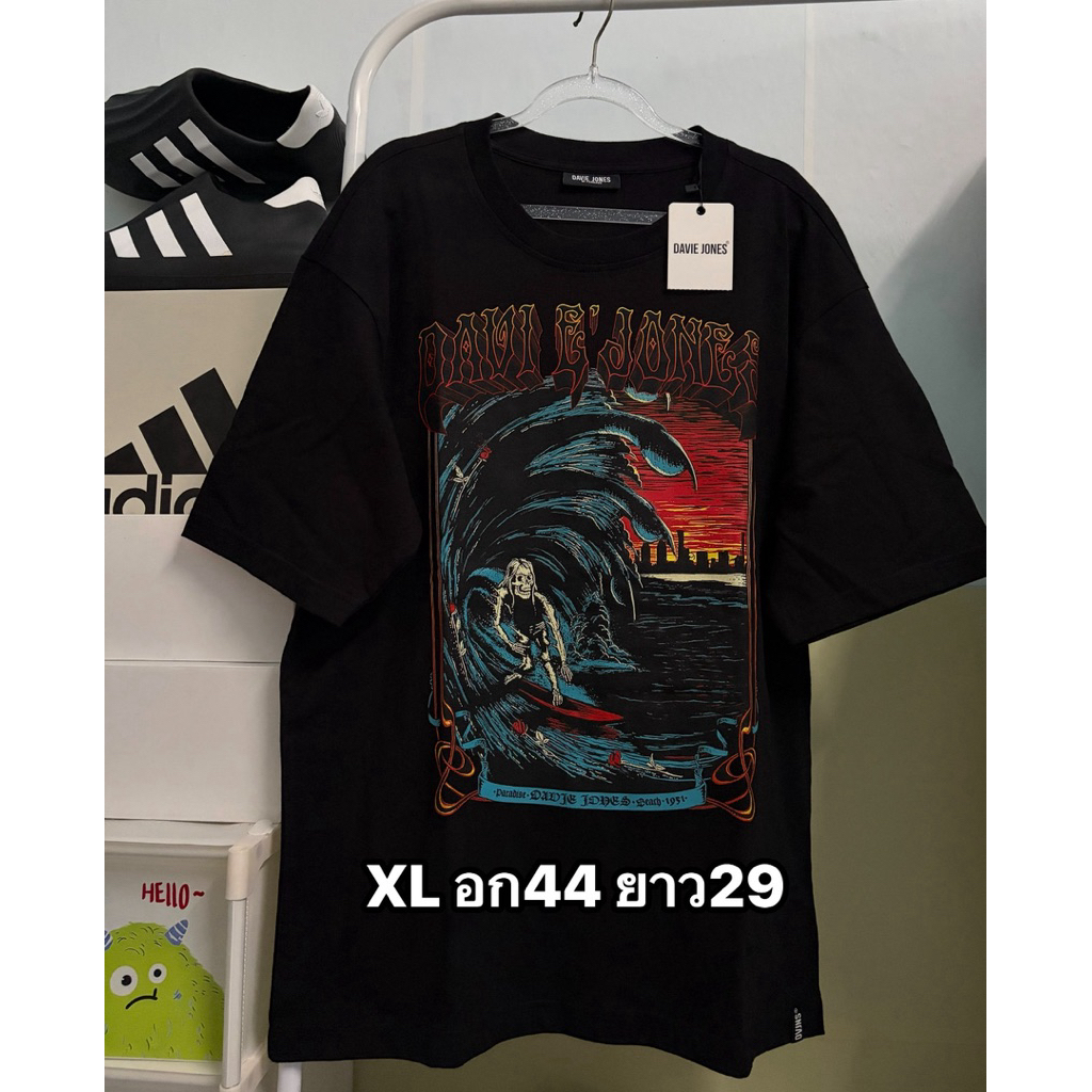 เสื้อยืด Davie Jones ของแท้💯(ชาย)(มือ1)
