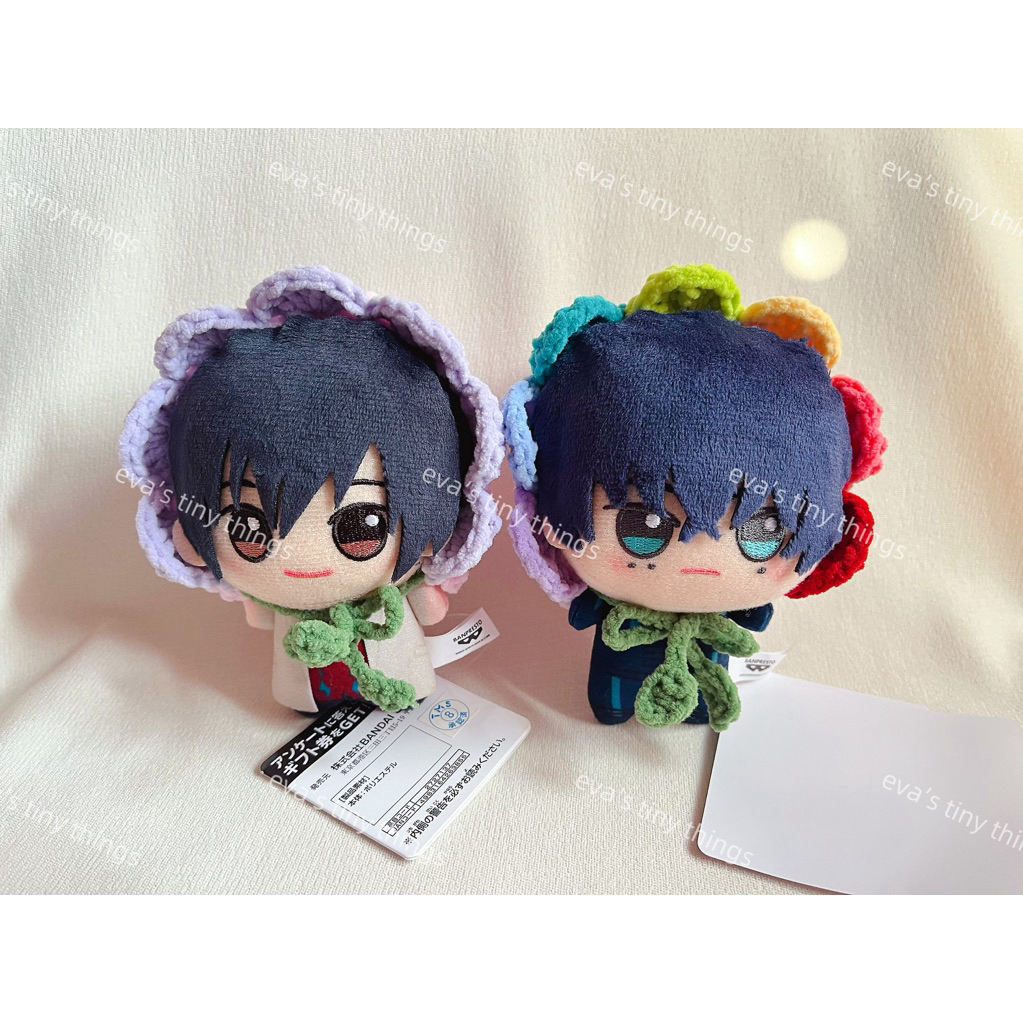 [ พร้อมส่ง/รบกวนอ่านรายละเอียด ] หมวกตุ๊กตาขนาด 10 cm รุ่น tiny flower | หมวกตุ๊กตาถัก | ชุดจิบินุย | หมวกนั่งจ๋อง