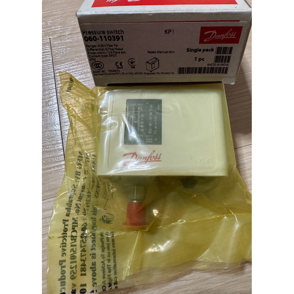 Pressure switch, KP1 060-509491