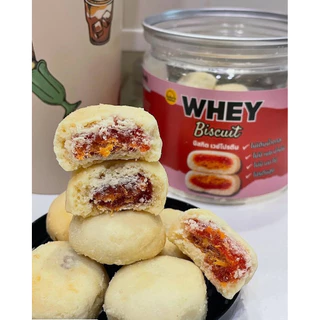 WHEY Biscuit บิสกิต เวย์โปรตีน ไม่มีนมเนยไข่ มาการีน ไม่เติมน้ำตาล