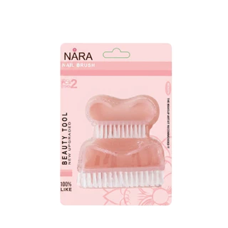 NARA DUST BRUSH NO.GM-85059 แปรงขัดเท้าx2