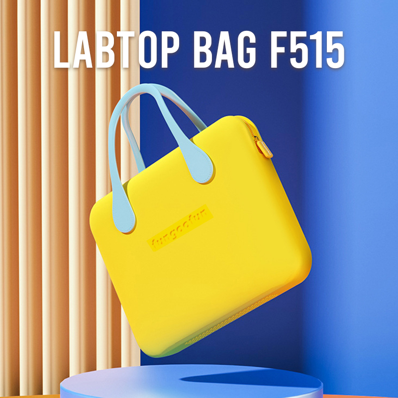FUNGOOFUN กระเป๋าโน้ตบุ๊กกันกระแทก EVA Lightweight Laptop Bag รองรับ 14/15/16 นิ้ว กันน้ำ สีพาสเทล รุ่น F515