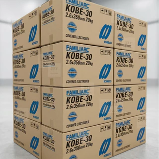 KOBELCO ลวดเชื่อมรุ่น KOBE-30 ขนาด 2.6 mm กล่องละ 2 กก. ลวดเชื่อมเหล็กเหนียว ประสิทธิภาพสูง ของแท้จากโรงงาน