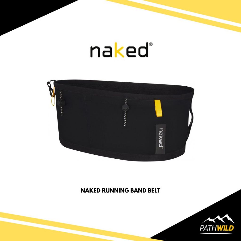 กระเป๋าคาดเอวสำหรับวิ่ง เก็บไม้โพลได้ NAKED RUNNING BAND BELT V2 กระชับ ไม่เด้ง จุได้เยอะ ผ้าแห้งเร็วยืดหยุ่นดี