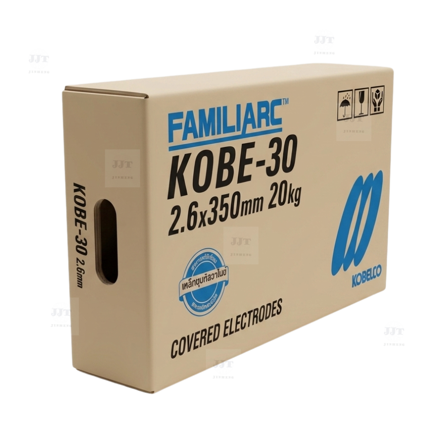 ลวดเชื่อมไฟฟ้า KOBELCO KOBE-30 ยกลัง 20 กิโลกรัม.เชื่อมง่าย สะเก็ดน้อย ควันน้อย เหมาะสำหรับงานหนัก พร้อมส่ง