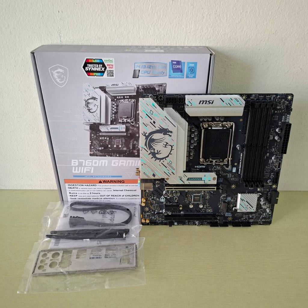 [สินค้ามือสอง] MSI B760M GAMING PLUS WIFI DDR5