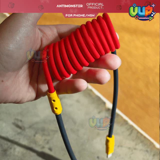 [ประกันตลอดชืพ] ANTIMONSTER สายชาร์จ LOOP ORIGIN 240W Type C Fast Charging / รองรับมือถือทุกรุ่น Nintendo Switch LOOP