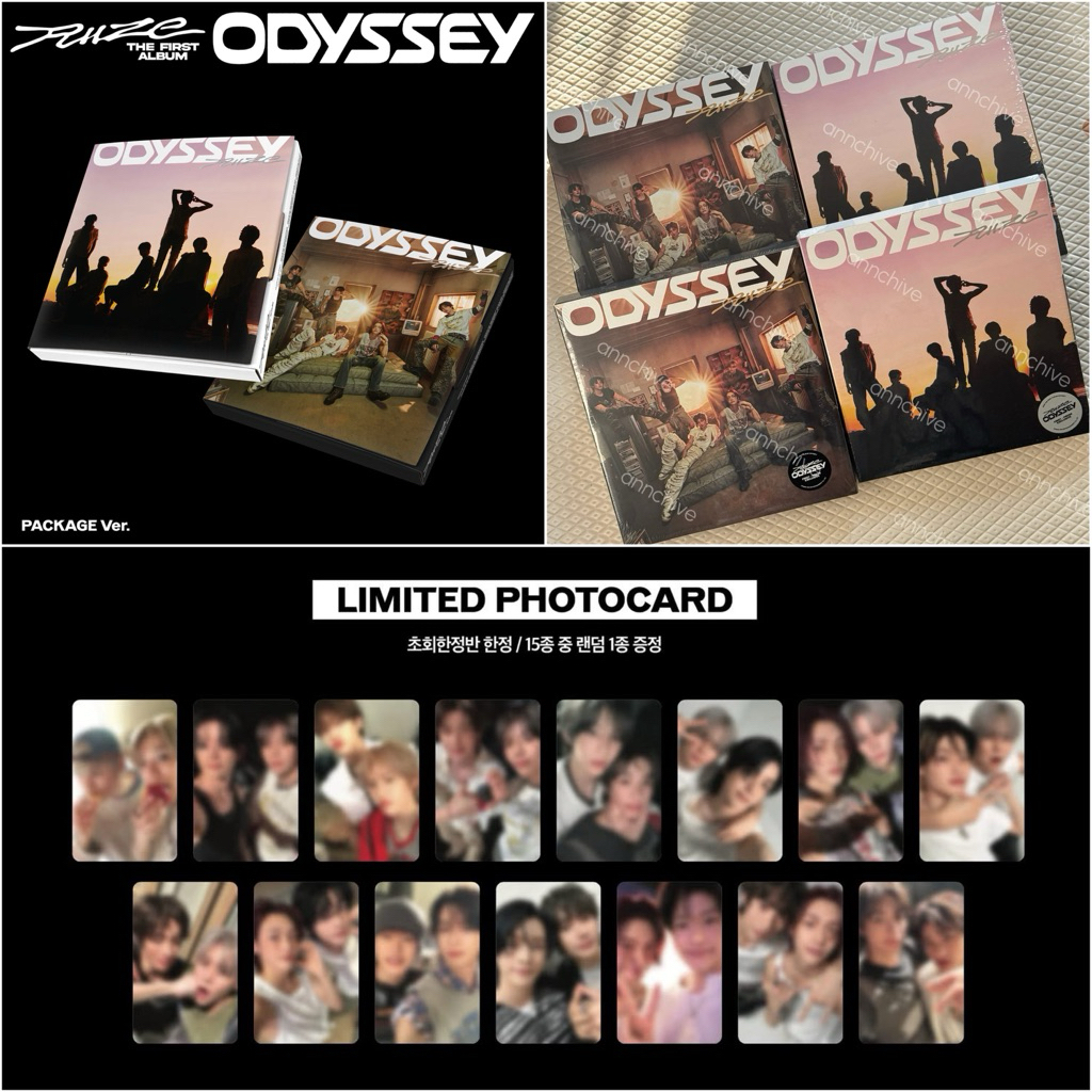 พร้อมส่ง🛒 อัลบั้ม (ไม่แกะซีล/ของครบ) RIIZE - THE 1st ALBUM ‘ODYSSEY’ - package ver. first edition ✅แ