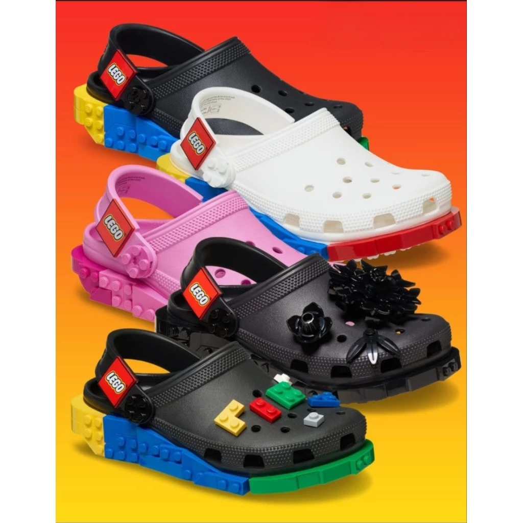 (พร้อมส่ง) ของแท้ 100% CROCS X LEGO