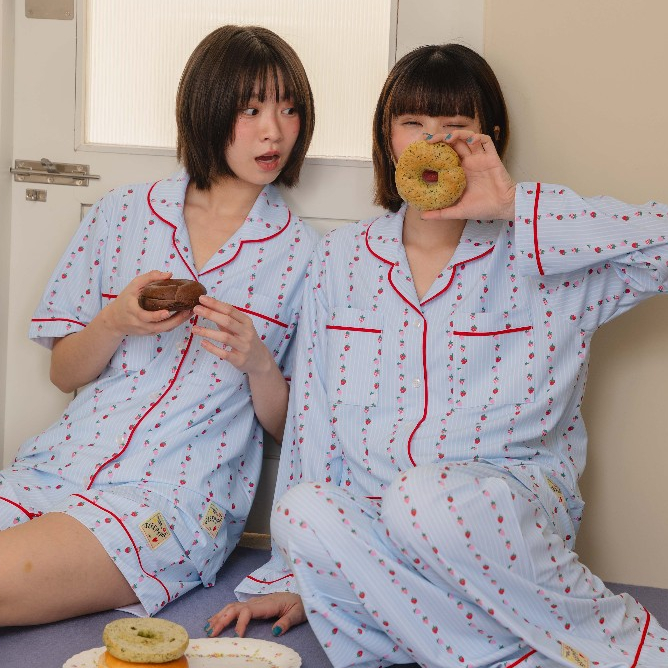 Sleepypie_Strawberry sky pajamas set