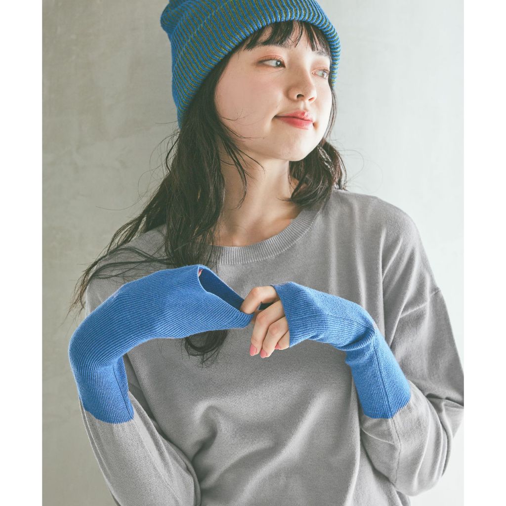 niko and ... ผ้านิต ดีไซน์แขนตัดสี Soft-touch color-block pullover