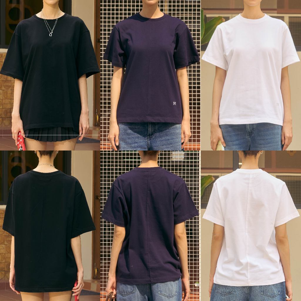 MUSE - Monogram Embroidered T-Shirt