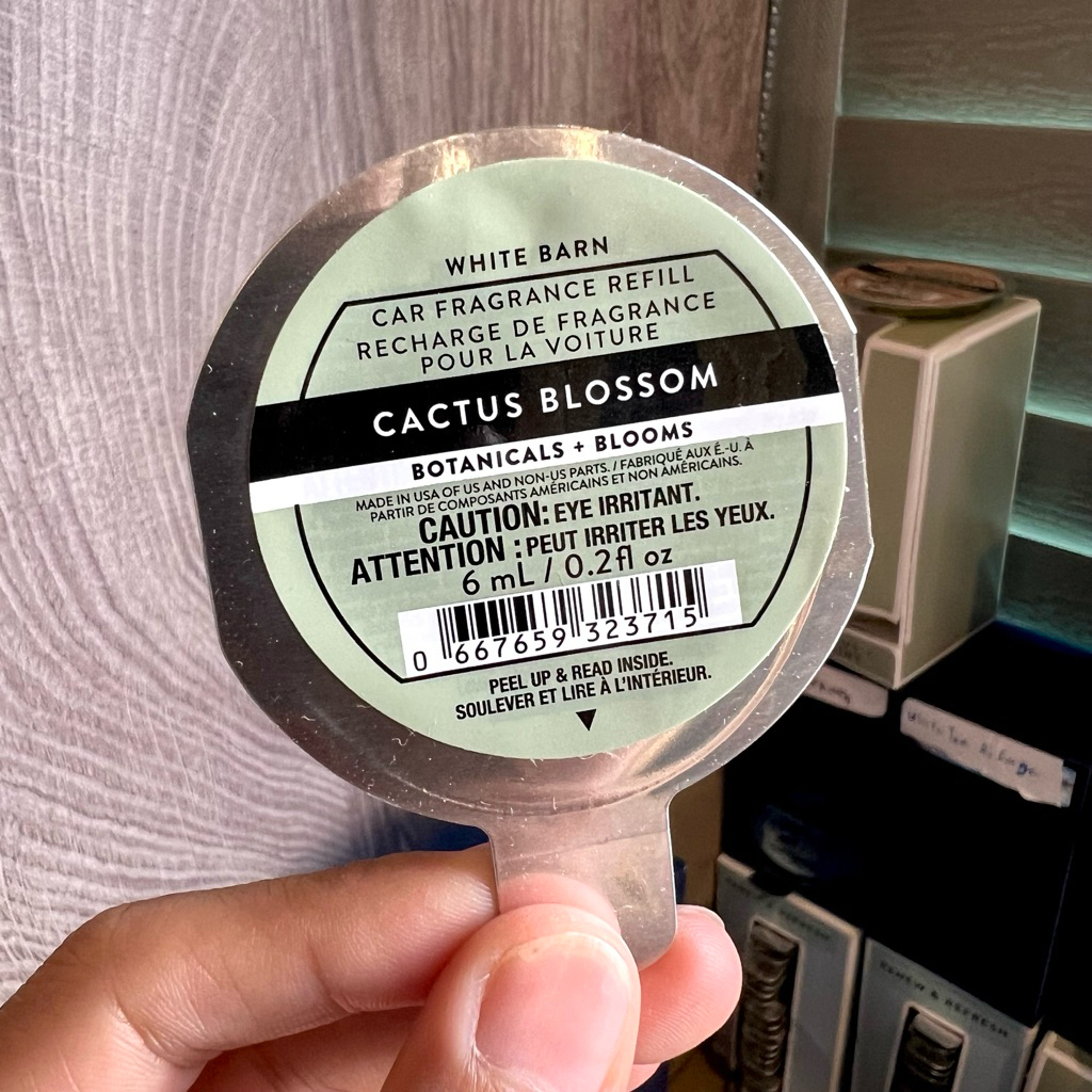 Bath&Body Works ช๊อปไทย Cactus Blossom Car Fragrance Refillรีฟีลน้ำหอมรถกลิ่นดอกกระบองเพชร